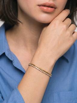 Palmonas - Opulent Chunky Link Layered Bracelet - Waterproof And Anti-Tarnish