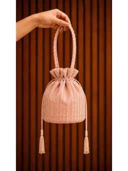 Japnah Gambhir - Blush Tassel Potli Bag