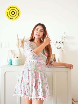 Old Marigold - Diaz Corset Grey Dress