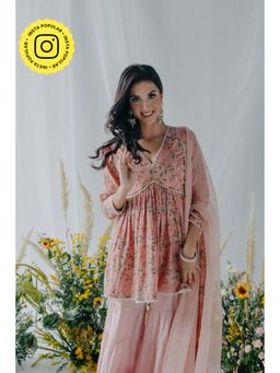 Old Marigold - Floral Printed Nyla Cotton Kurti
