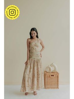 Old Marigold - Elysian One Shoulder Maxi Dress