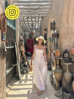 Old Marigold - Riri White Corset Bustier Sun Dress