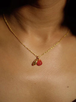 Tangerine - Coffee Berry Neckpiece