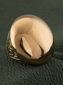 Palmonas - Waterproof and Anti-Tarnish Gold Dome Ring for Women