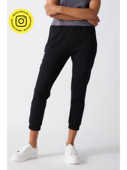 Creatures of Habit - Pima Jersey Joggers Carbon Black