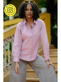 Creatures of Habit - Egyptian Cotton Shirt Light Pink