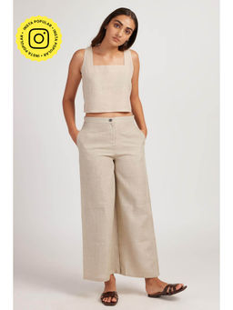 Creatures of Habit - Linen Co-Ord- Ginger Beige (Set of 2)