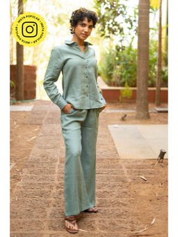 Creatures of Habit - Linen Co-Ord- Sage Green (Set of 2)