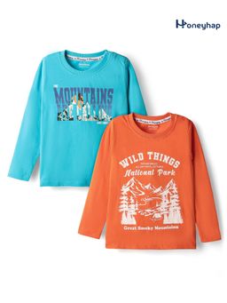 Honeyhap - Premium Cotton T-Shirts (Pack of 2)
