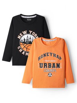 Honeyhap - Premium Cotton T-Shirts (Pack of 2)