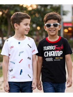 Honeyhap - Premium Cotton T-Shirts (Pack of 2)