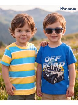Honeyhap - Premium Cotton T-Shirts (Pack of 2)