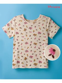 Honeyhap - Premium Cotton Single RIB T-Shirt