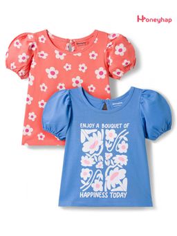 Honeyhap - Premium Cotton T-Shirts (Pack of 2)