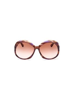 Tom Ford - Brown Lens Acetate Full Rim Women Sunglasses (62)