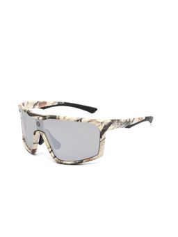 HASHTAG EYEWEAR - Unisex Glarex Uv Protection Full Rim Grey Lens Sunglasses