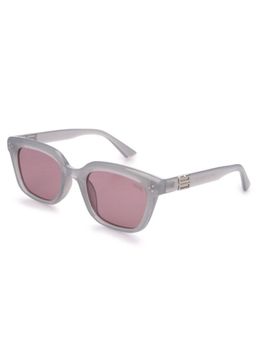 HASHTAG EYEWEAR - Unisex Selora Polarised Full Rim Pink Lens Sunglasses