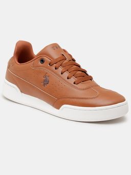 U.S. POLO ASSN. - Tan Camry Stylish Casual Sneakers For Man