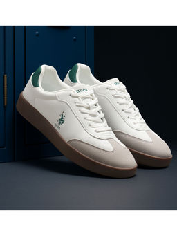 U.S. POLO ASSN. - Off White Coba 2.0 Stylish Casual Sneakers For Man