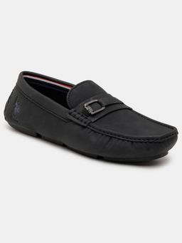U.S. POLO ASSN. - Black Oaklen Stylish Casual Loafers For Man