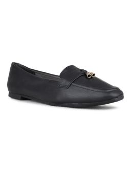 Inc.5 - Womens Black Solid Round Toe Moccasins