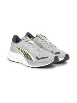 Puma - Pounce Lite Res Gray Echo-Dusky Gray-Fiz Running Shoes