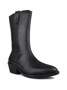 Inc.5 - Womens Black Solid Pointed Toe Casual Boots