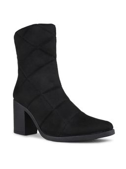 Inc.5 - Womens Black Solid Round Toe Boots