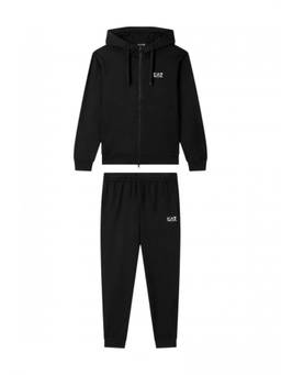 EA7 Emporio Armani - Black Regular Logo Tracksuit