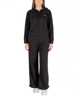 EA7 Emporio Armani - Black Cotton Logo Tracksuit
