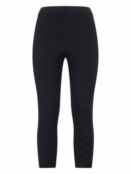 Gucci - Black Knitted Logo Activewear Trackpant