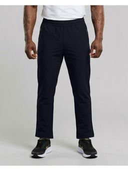Musclemind - Men Navy Blue Breathable Mesh Training Trackpants