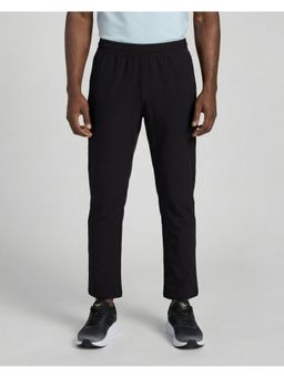 Musclemind - Men Black Breathable Mesh Training Trackpants