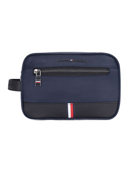 Tommy Hilfiger - Unisex Radiant Casual Toiletry Case - Navy Black