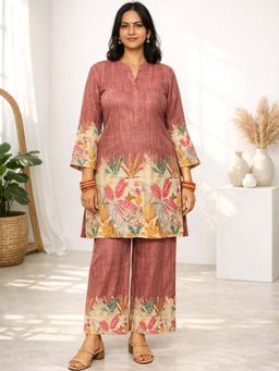 Autumnlane - Reet Clay Printed Co-Ord Set