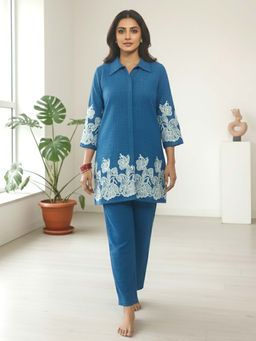 Autumnlane - Reet Nile Embroidered Co-Ord Set