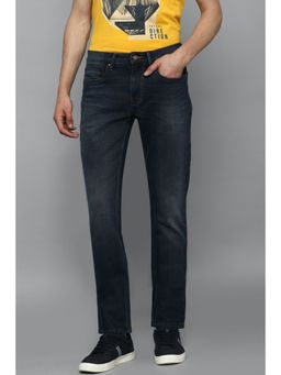 Louis Philippe - Men Dark Navy Slim Fit Jeans
