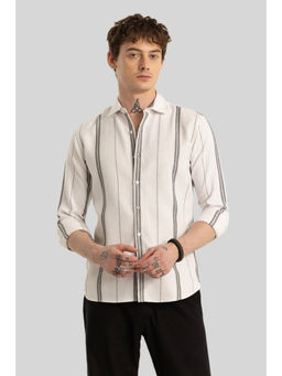 Snitch - Sander Off White Stripes Shirt