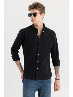 Snitch - Shirtolo Plain Black Shirt
