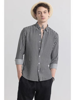 Snitch - Stripehaven Black Stripes Shirt