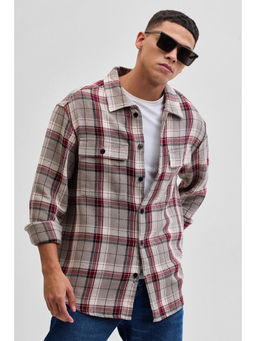 Snitch - Beige Double Pocket Overshirt