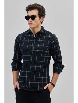 Snitch - Black Checks Shirt