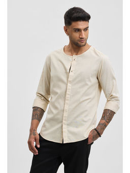 Snitch - Beige Short Shirt