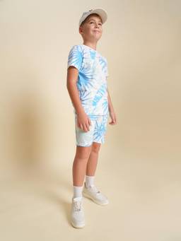 Jack & Jones Junior - Boys Regular Fit Blue Shorts