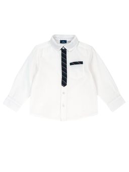Chicco - Boys White Long Sleeves Shirt