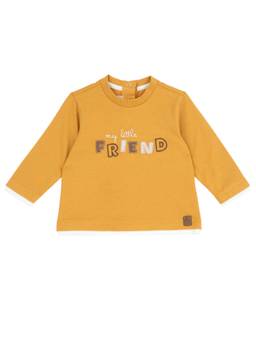Chicco - Boys Yellow Printed Long Sleeves T-shirt