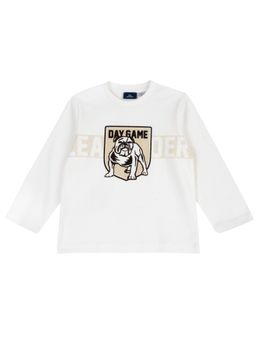 Chicco - Boys White Printed Long Sleeves T-shirt