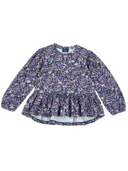 Chicco - Girls Purple Printed Top