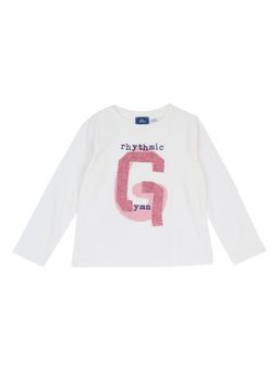 Chicco - Girls White Printed Long Sleeves T-shirt
