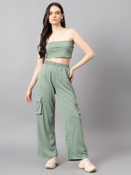 KOTTY - Women Solid Co-Ord (Set of 2)